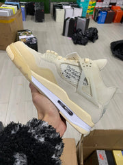Air Jordan 4 × off white