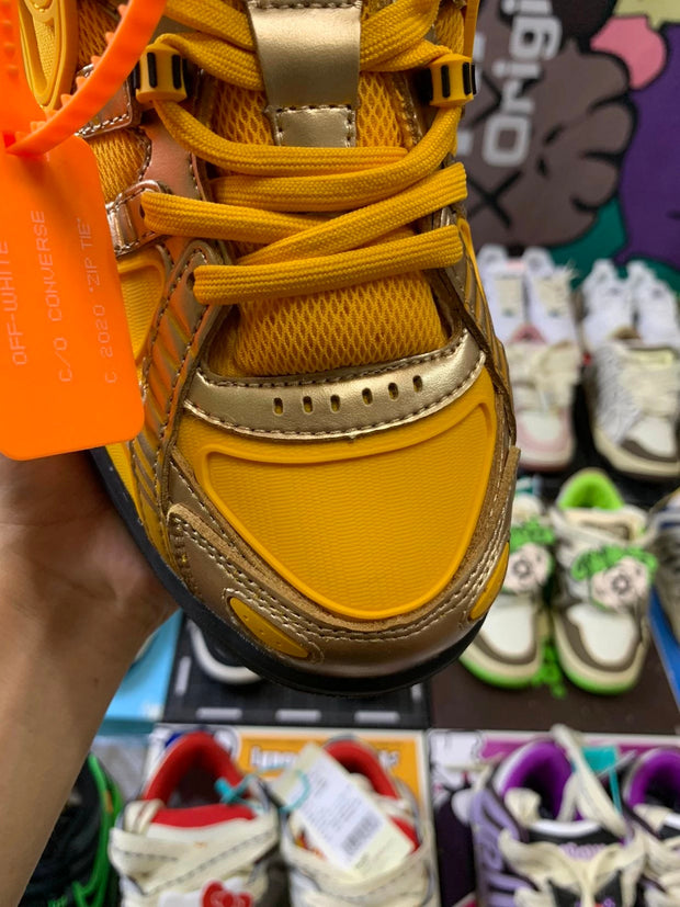 VIRGIL ABLOH Off-White™ x Nike Air Rubber Dunk"University Gold"2.0