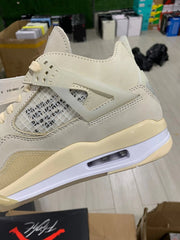 Air Jordan 4 × off white