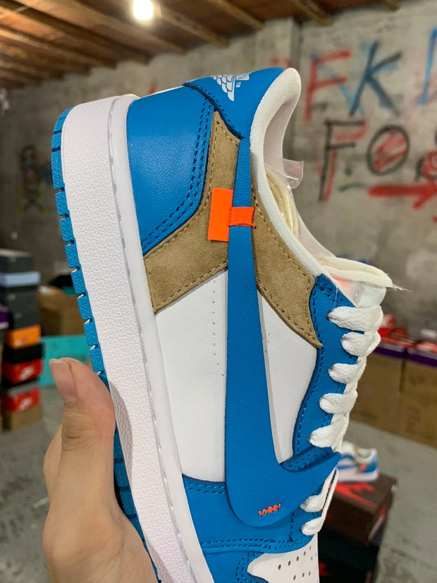 OFF-WHITE x Air Jordan 1 Retro Low OG “UNC”