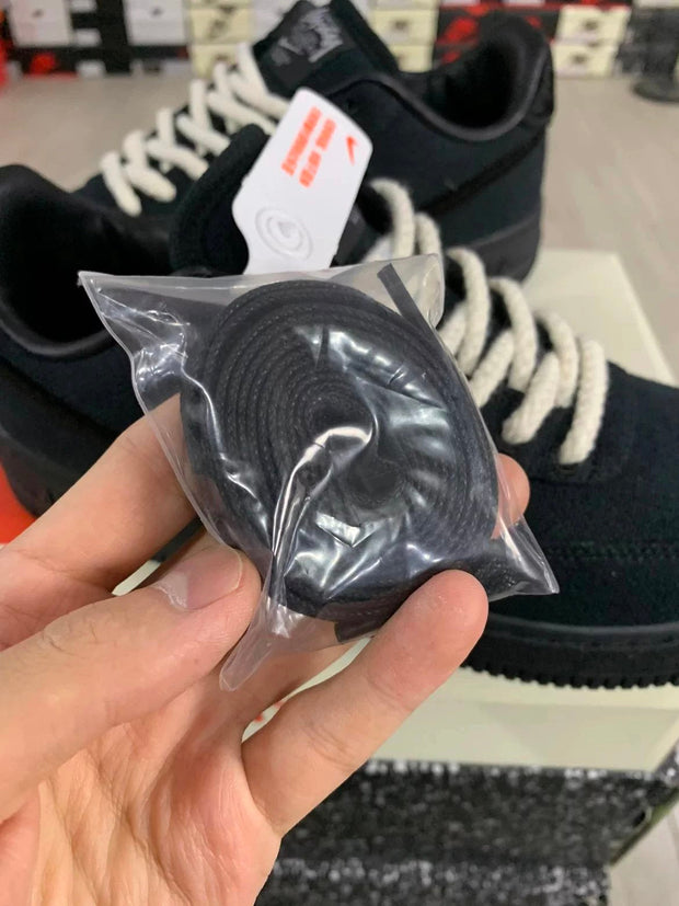 Stussy x Nike Air Force 1 '07 "Black Cool"