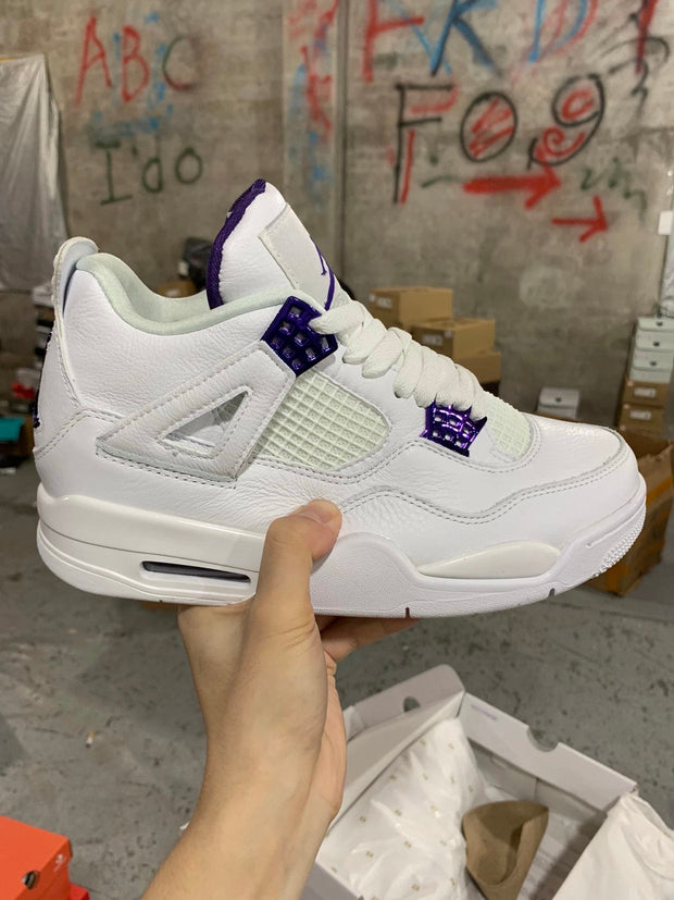 Air Jordan 4 Retro Purple Metallic
