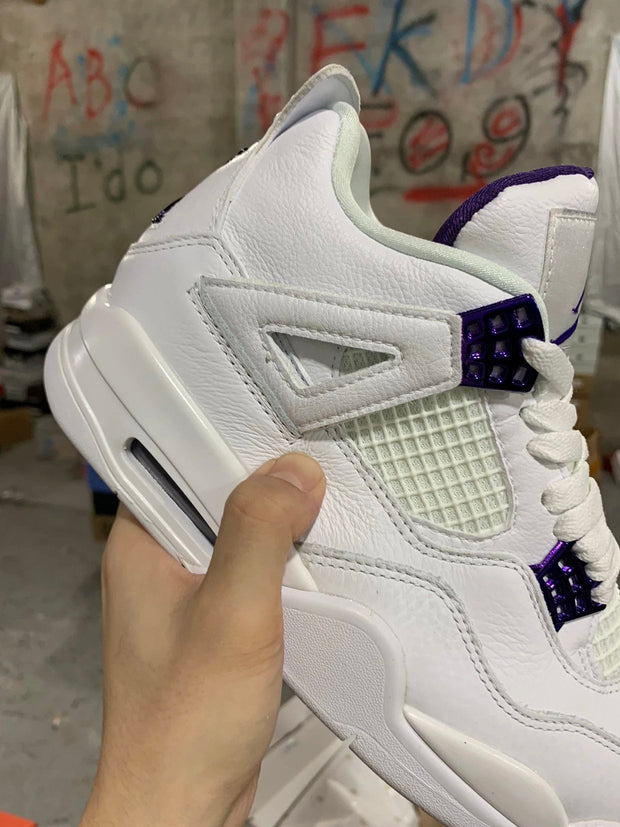 Air Jordan 4 Retro Purple Metallic