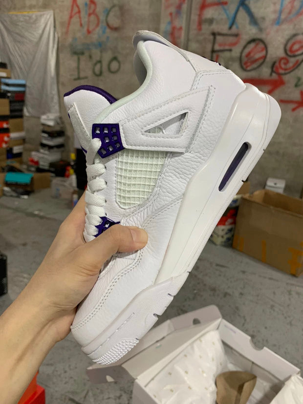Air Jordan 4 Retro Purple Metallic