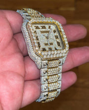Cartier Santos vvs Moissanite