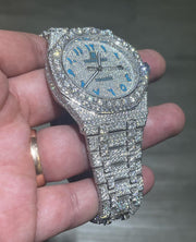 GRA Certified VVS Moissanite AP Watch | Audemars Piguet | Swiss Movement Automatic Watch