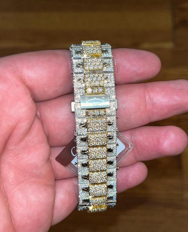 Cartier Santos vvs Moissanite