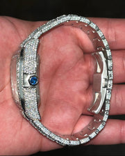Cartier Santos vvs Moissanite