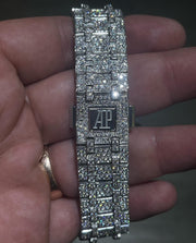 GRA Certified VVS Moissanite AP Watch | Audemars Piguet | Swiss Movement Automatic Watch