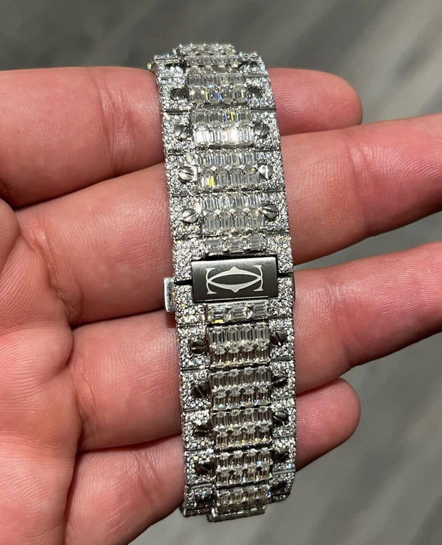 Cartier Santos vvs Moissanite