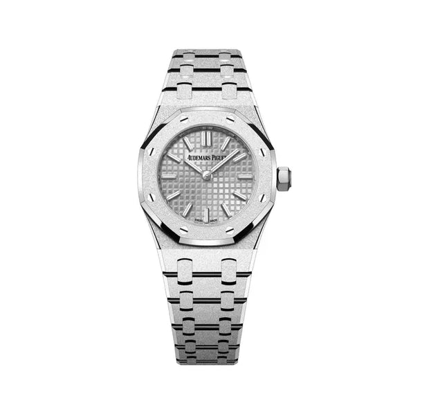 Audemars Piguet Royal Oak 67630BC.GG.1312BC.01 ‘Mini’ Frosted White Gold Quartz