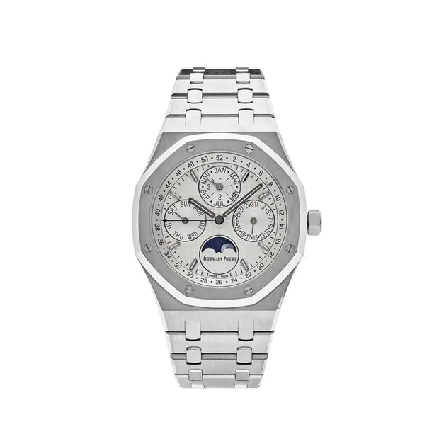 Audemars Piguet Royal Oak Perpetual Calendar 26574ST.OO.1220ST.01 Steel White Dial