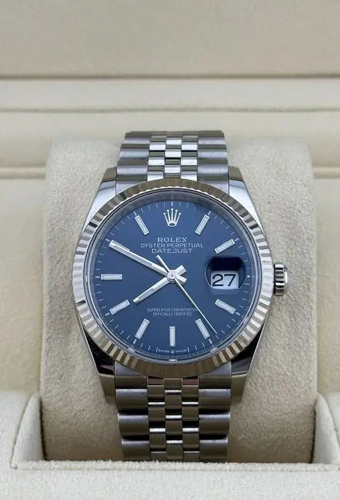 Rolex Datejust Steel Blue Dial Jubilee (2022)