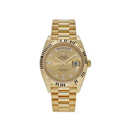 Rolex Day-Date 228238 Yellow Gold Champagne Diamond Dial (2022)
