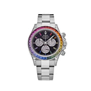 Rolex Daytona 116599RBOW ‘Rainbow’ White Gold Black Dial Sapphire Bezel (2022)