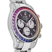 Rolex Daytona 116599RBOW ‘Rainbow’ White Gold Black Dial Sapphire Bezel (2022)