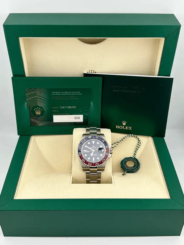 Rolex GMT-Master II 126719BLRO ‘Pepsi’ White Gold Blue Dial (2021)