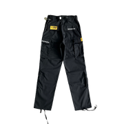 5 STAR BLACK WHITE LOGO YELLOW PATCH CARGO